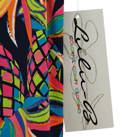 Lulu B Sleeveless Quarter Zip Dress Size XS Pineapple Beach Resort UPF 50+ NWT - Picture 5 of 11